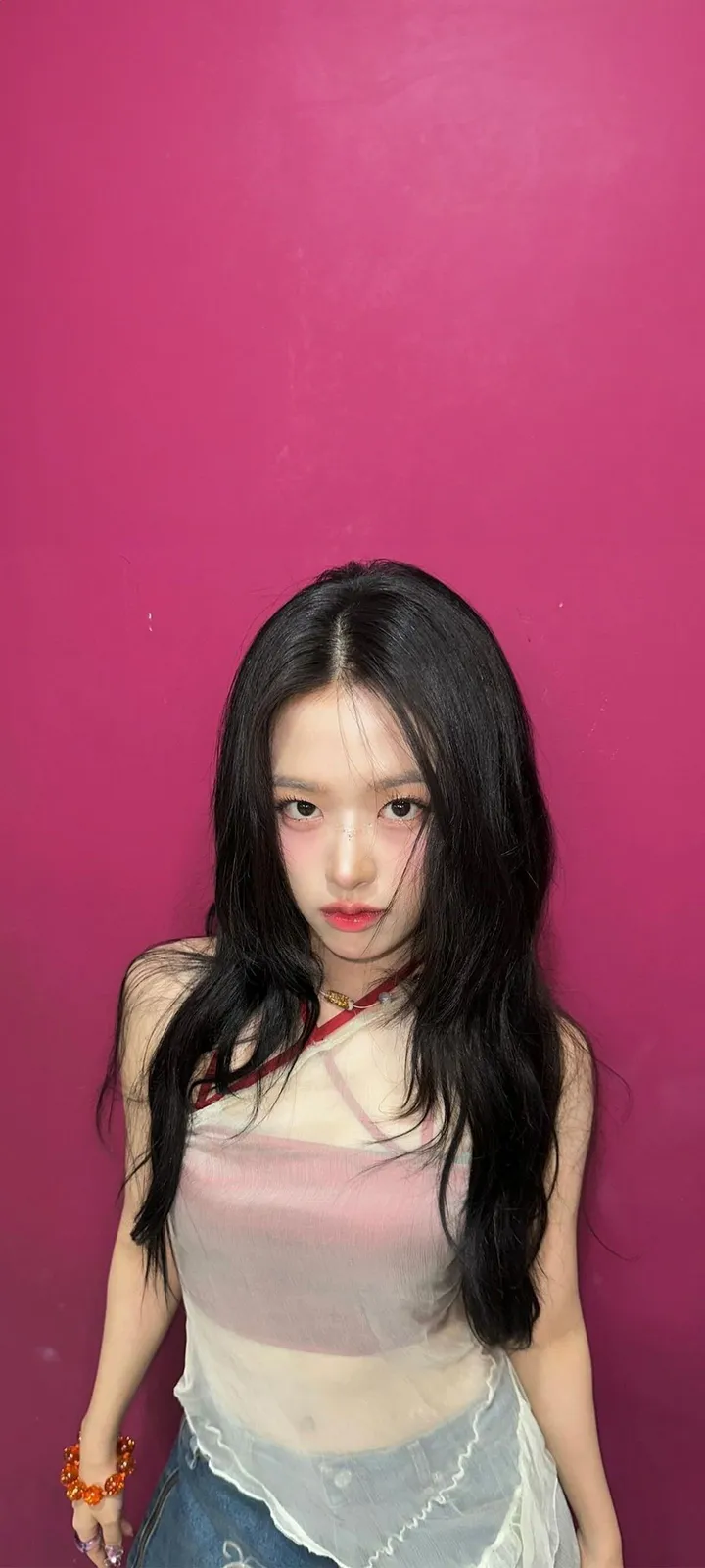 Fond d'écran de verrouillage mobile An Yu-jin 4K HD télécharger — IZ*ONE, IVE