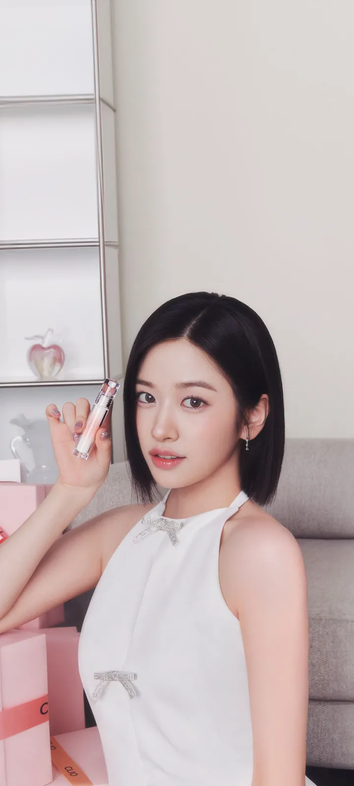 Fond d'écran de verrouillage mobile An Yu-jin 4K HD télécharger — IZ*ONE, IVE