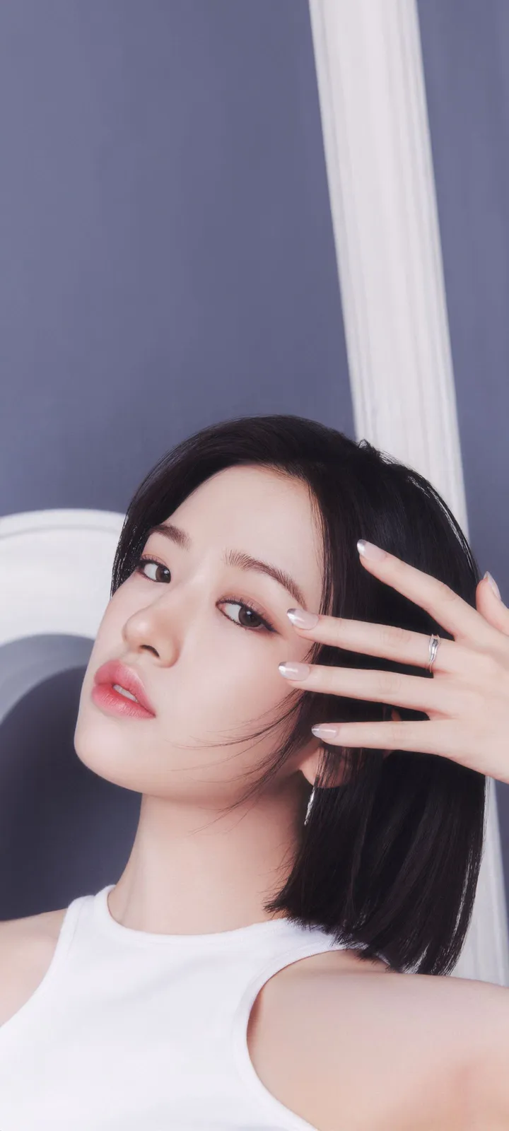 Fond d'écran de verrouillage mobile An Yu-jin 4K HD télécharger — IZ*ONE, IVE
