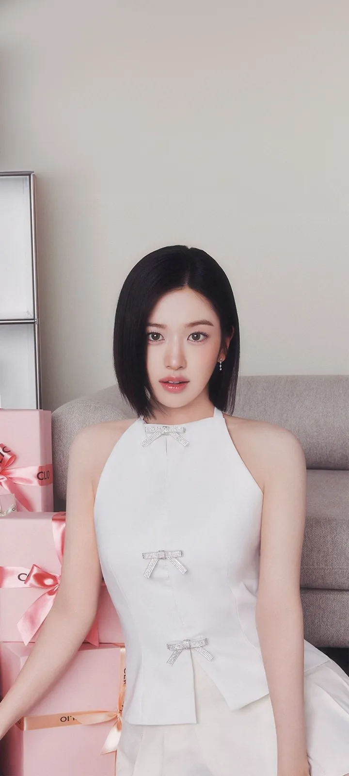 Fond d'écran de verrouillage mobile An Yu-jin 4K HD télécharger — IZ*ONE, IVE