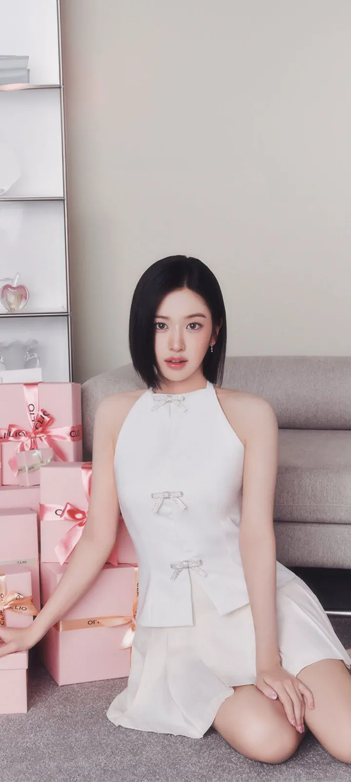 Fond d'écran de verrouillage mobile An Yu-jin 4K HD télécharger — IZ*ONE, IVE