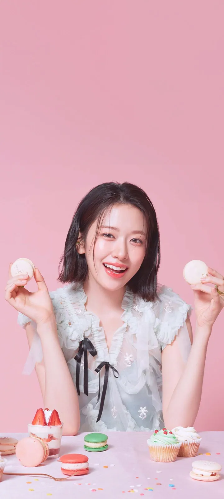 Fond d'écran de verrouillage mobile An Yu-jin 4K HD télécharger — IZ*ONE, IVE