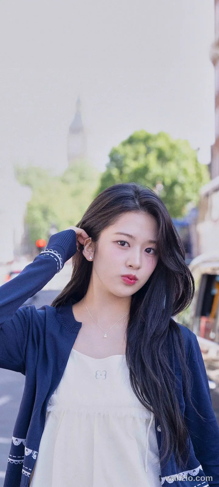 Fond d'écran de verrouillage mobile An Yu-jin 4K HD télécharger — IZ*ONE, IVE