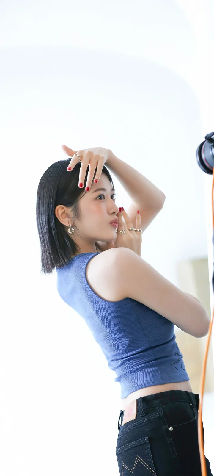 Fond d'écran de verrouillage mobile An Yu-jin 4K HD télécharger — IZ*ONE, IVE