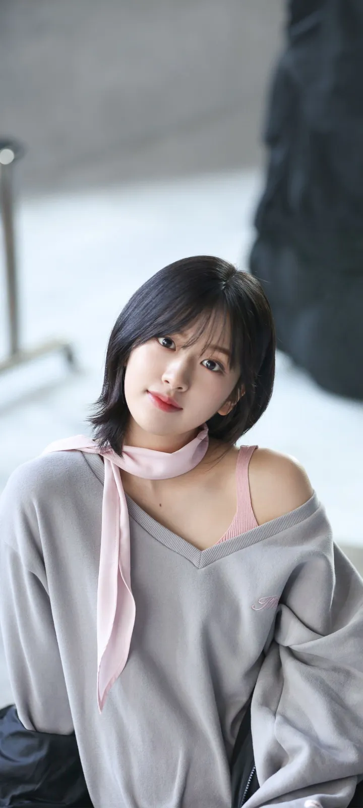 Fond d'écran de verrouillage mobile An Yu-jin 4K HD télécharger — IZ*ONE, IVE