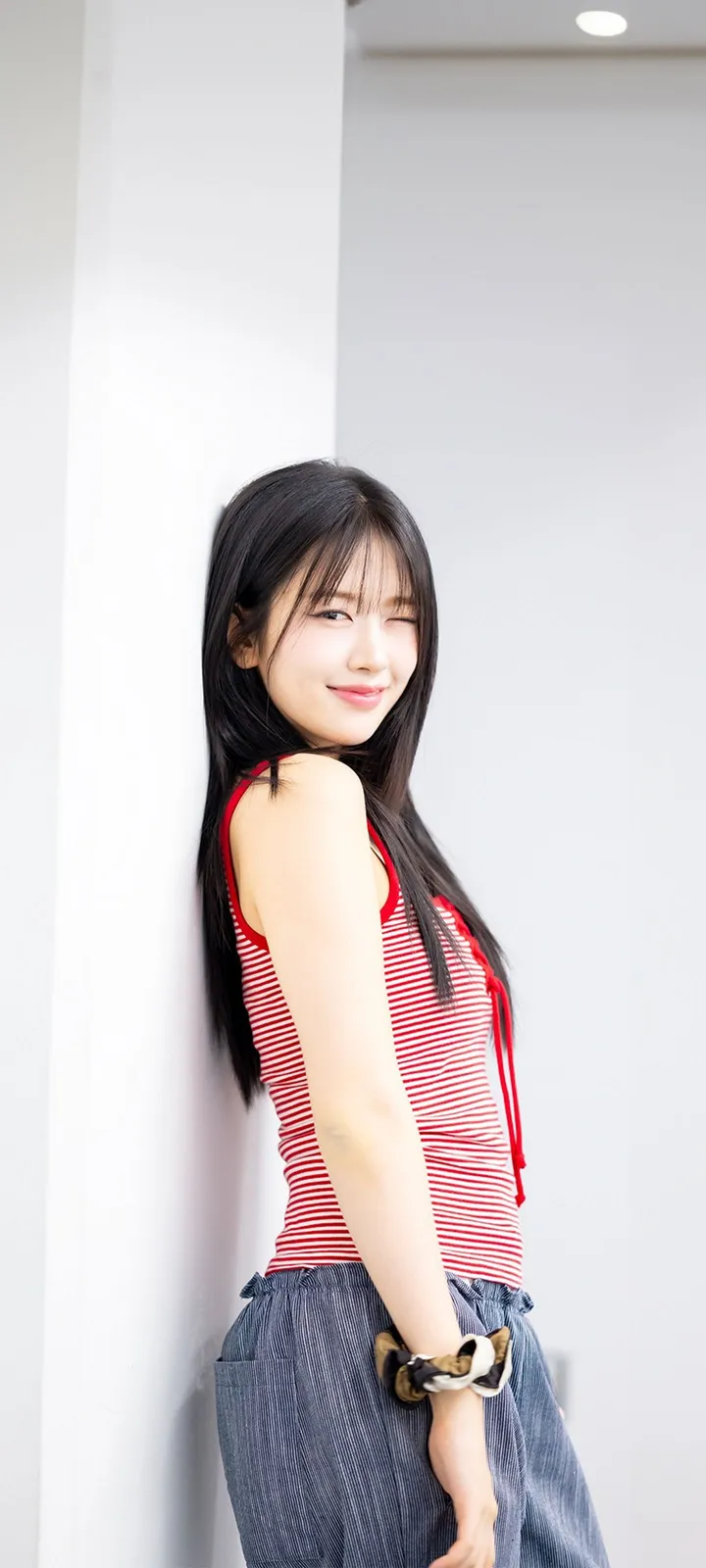 Fond d'écran de verrouillage mobile An Yu-jin 4K HD télécharger — IZ*ONE, IVE