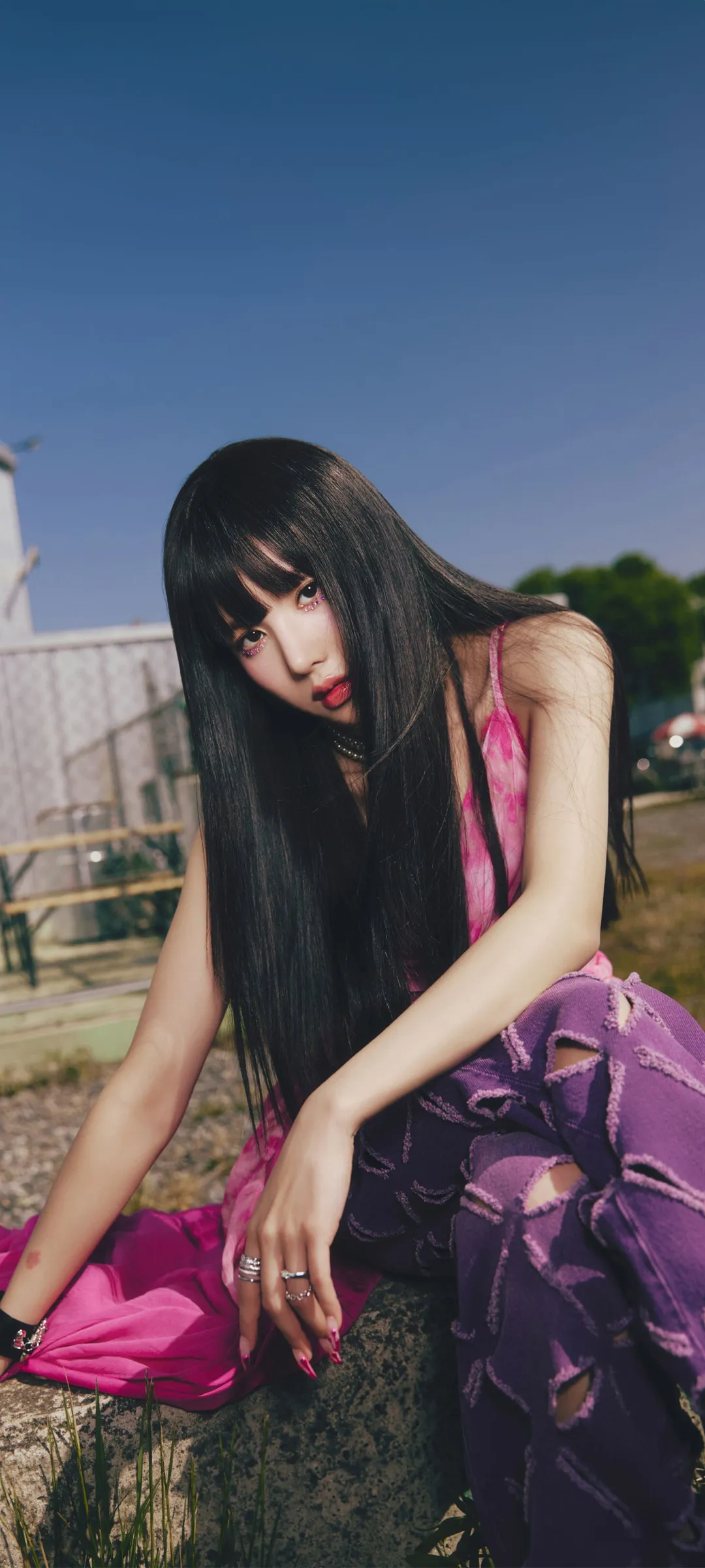 วอลเปเปอร์ หน้าจอล็อก มือถือ Kwon Eun-bi 4K HD ดาวน์โหลด — IZ*ONE