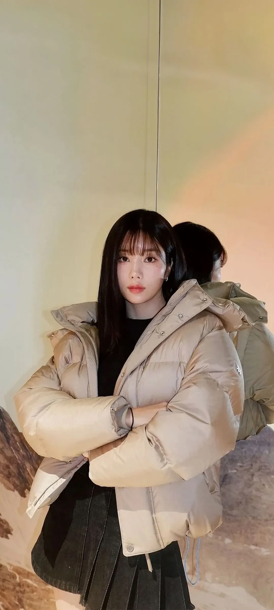วอลเปเปอร์ หน้าจอล็อก มือถือ Kwon Eun-bi 4K HD ดาวน์โหลด — IZ*ONE