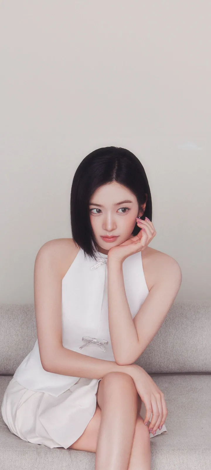 Fond d'écran de verrouillage mobile An Yu-jin 4K HD télécharger — IZ*ONE, IVE
