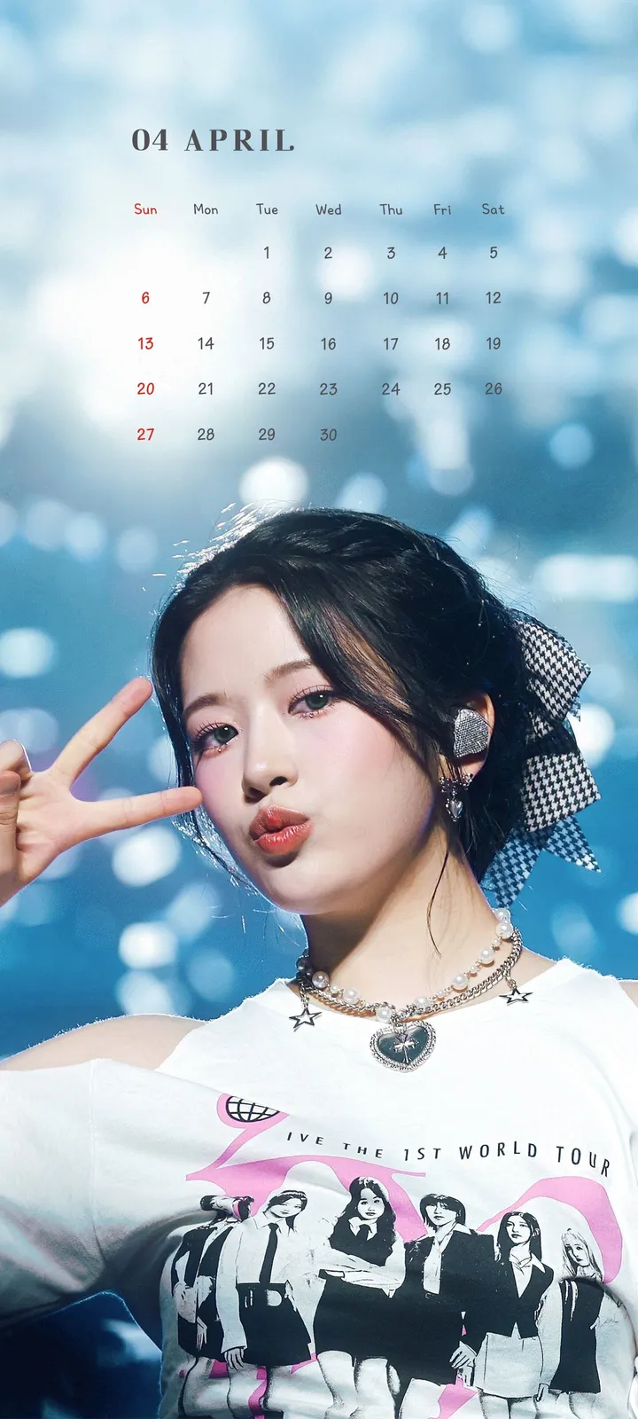 Fond d'écran de verrouillage mobile An Yu-jin 4K HD télécharger — IZ*ONE, IVE