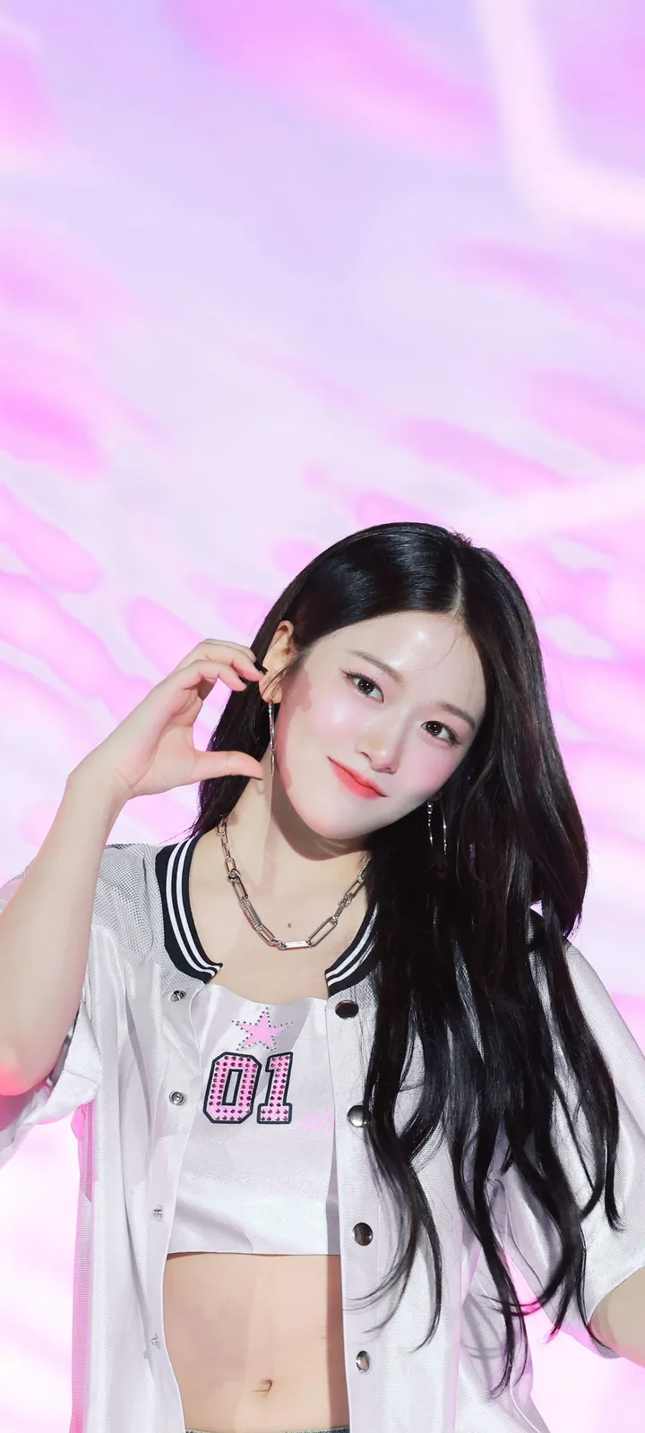 Fond d'écran de verrouillage mobile An Yu-jin 4K HD télécharger — IZ*ONE, IVE