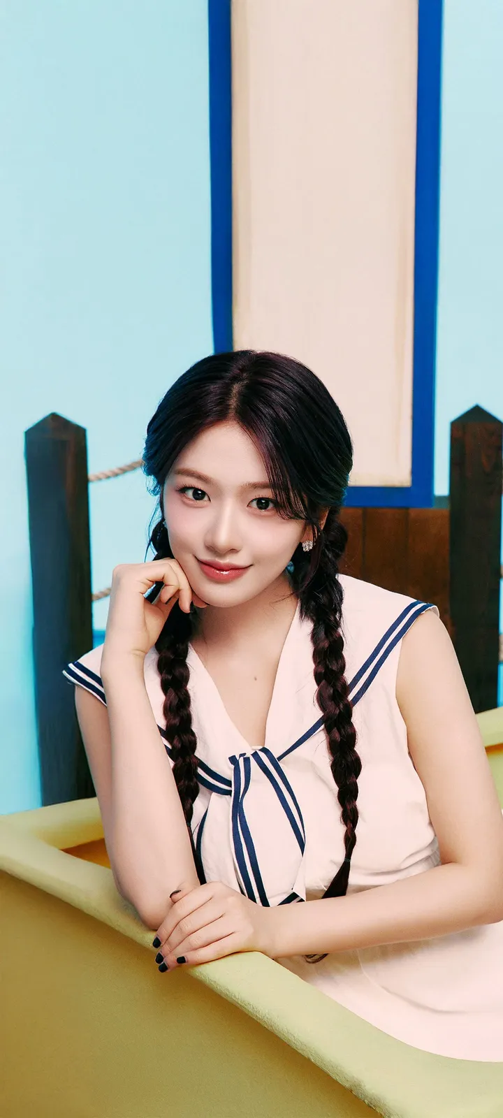 Fond d'écran de verrouillage mobile An Yu-jin 4K HD télécharger — IZ*ONE, IVE