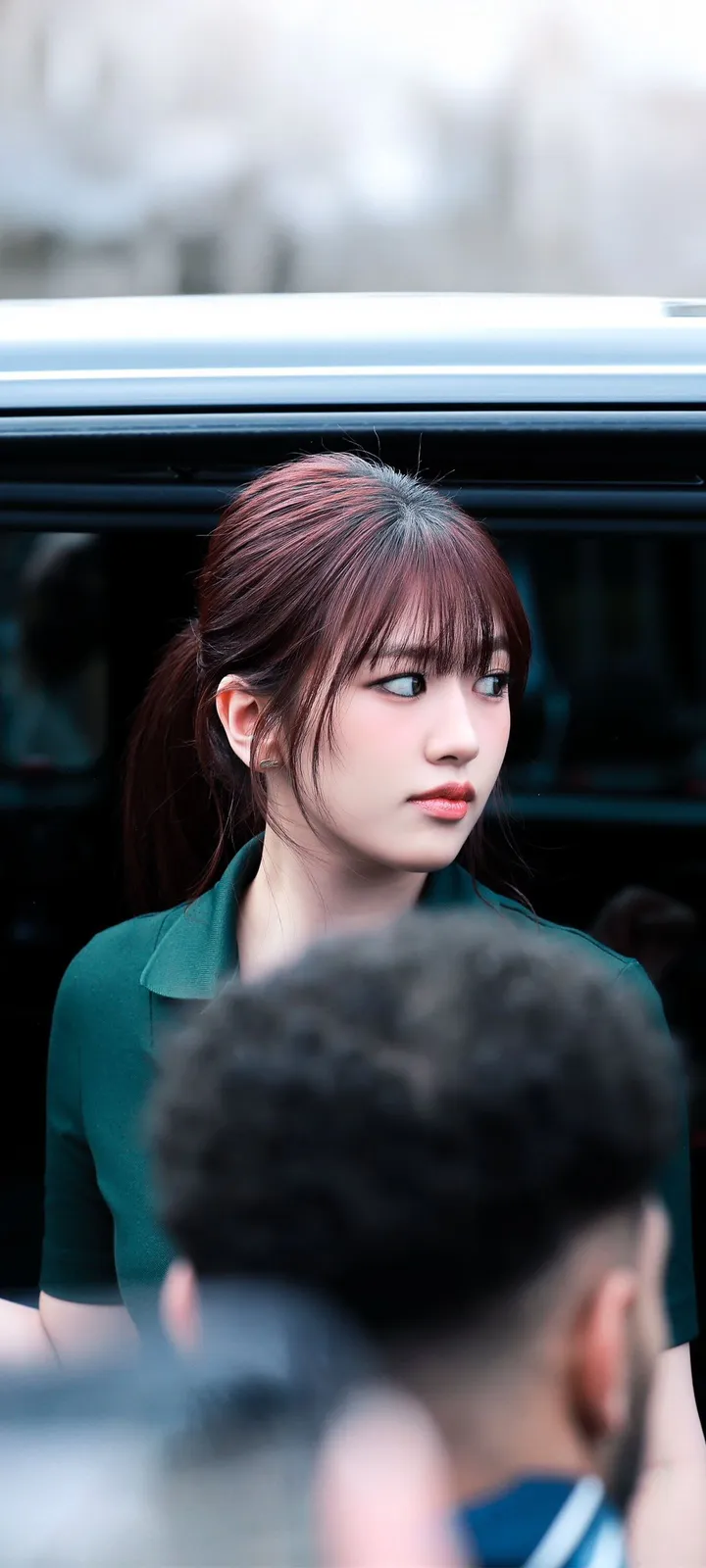 Fond d'écran de verrouillage mobile An Yu-jin 4K HD télécharger — IZ*ONE, IVE