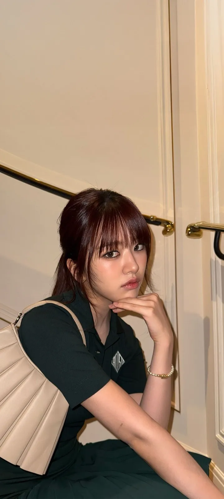 Fond d'écran de verrouillage mobile An Yu-jin 4K HD télécharger — IZ*ONE, IVE