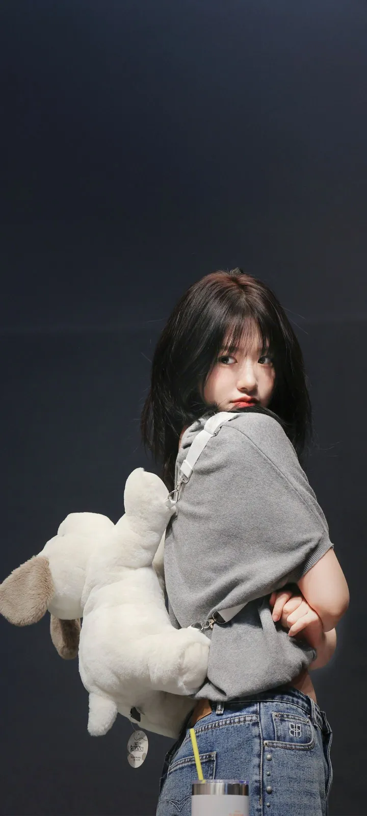 Fond d'écran de verrouillage mobile An Yu-jin 4K HD télécharger — IZ*ONE, IVE