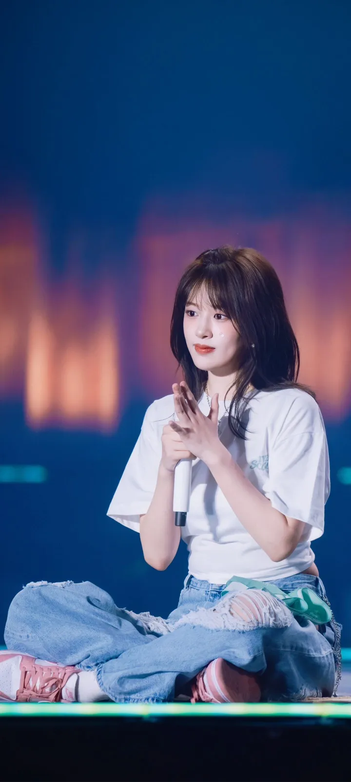 Fond d'écran de verrouillage mobile An Yu-jin 4K HD télécharger — IZ*ONE, IVE