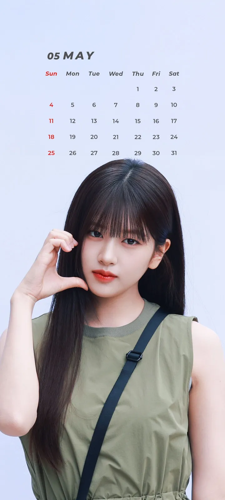 Fond d'écran de verrouillage mobile An Yu-jin 4K HD télécharger — IZ*ONE, IVE