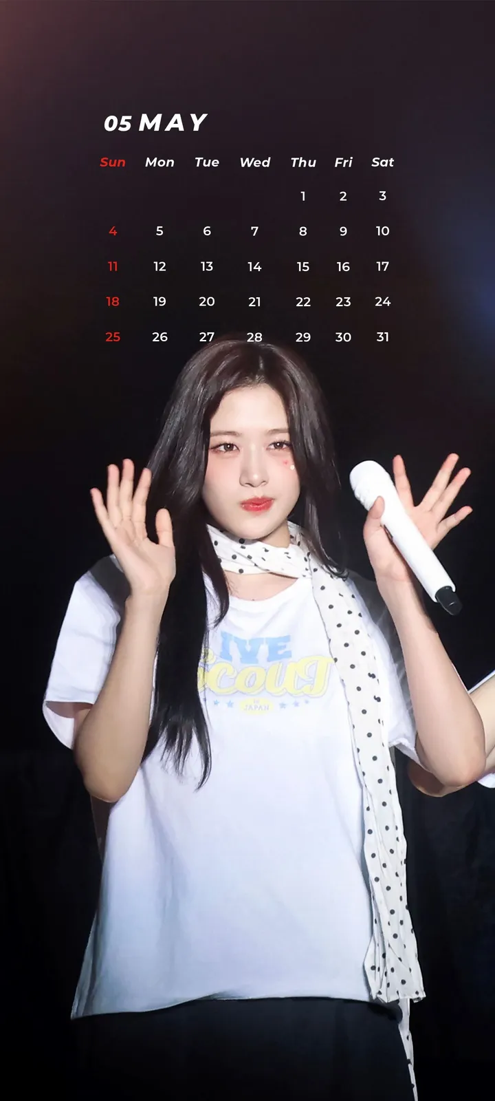 Fond d'écran de verrouillage mobile An Yu-jin 4K HD télécharger — IZ*ONE, IVE