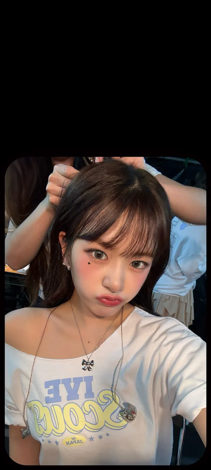 Fond d'écran de verrouillage mobile An Yu-jin 4K HD télécharger — IZ*ONE, IVE