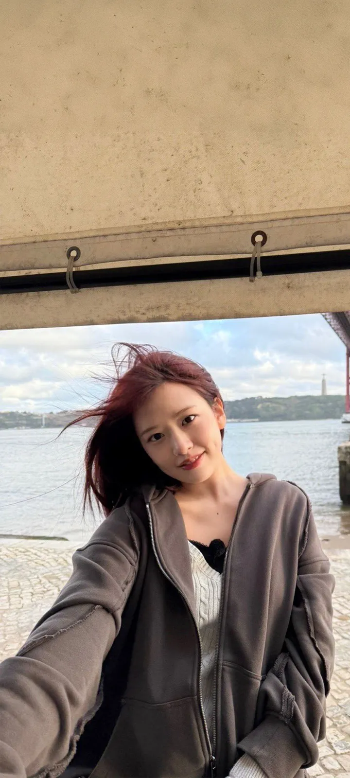 Fond d'écran de verrouillage mobile An Yu-jin 4K HD télécharger — IZ*ONE, IVE