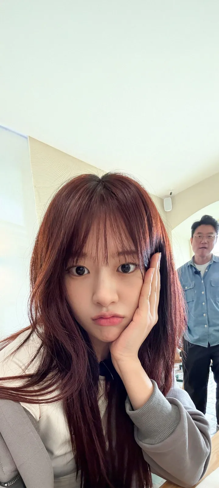 Fond d'écran de verrouillage mobile An Yu-jin 4K HD télécharger — IZ*ONE, IVE
