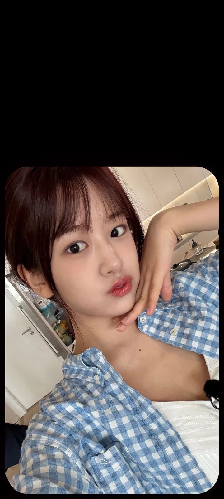 Fond d'écran de verrouillage mobile An Yu-jin 4K HD télécharger — IZ*ONE, IVE