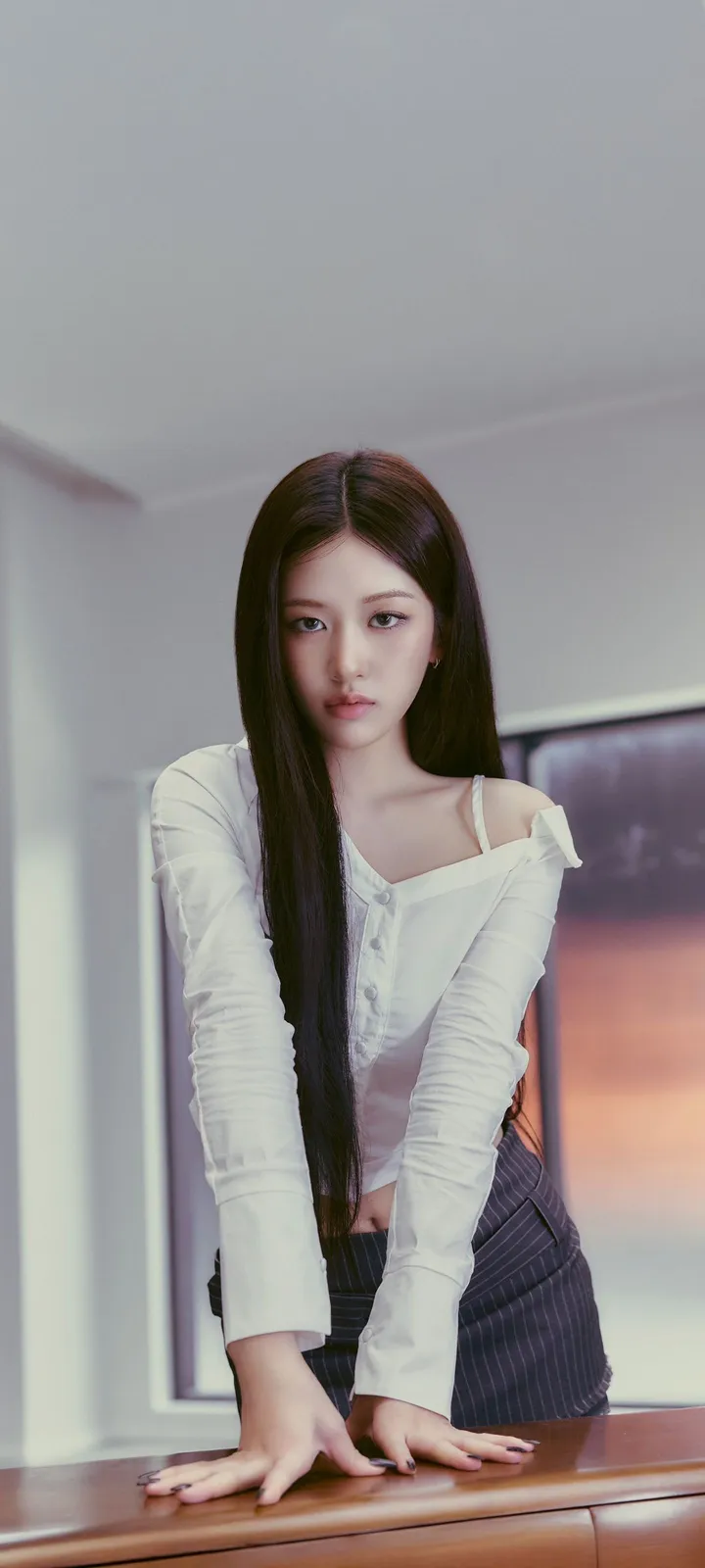 Fond d'écran de verrouillage mobile An Yu-jin 4K HD télécharger — IZ*ONE, IVE