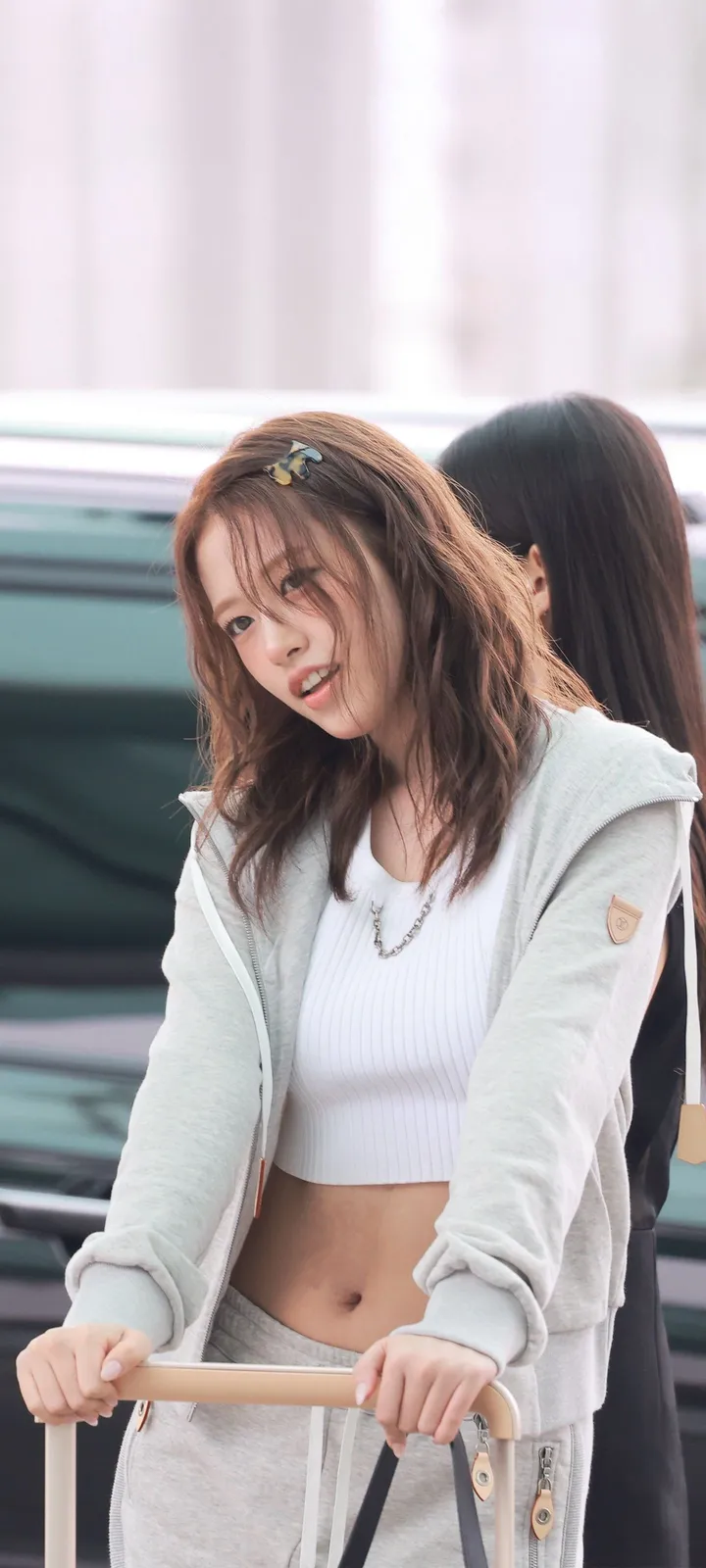Fond d'écran de verrouillage mobile An Yu-jin 4K HD télécharger — IZ*ONE, IVE