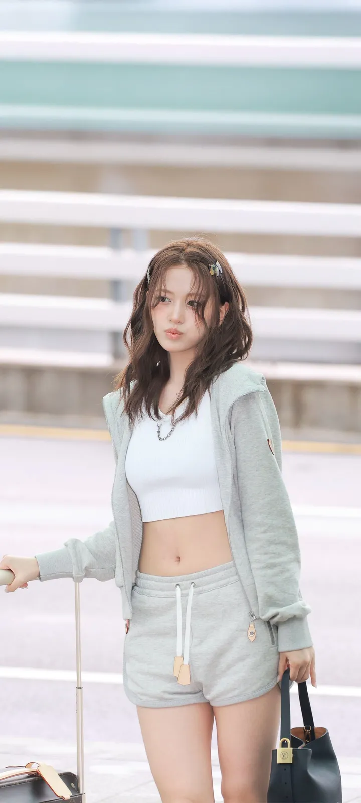 Fond d'écran de verrouillage mobile An Yu-jin 4K HD télécharger — IZ*ONE, IVE