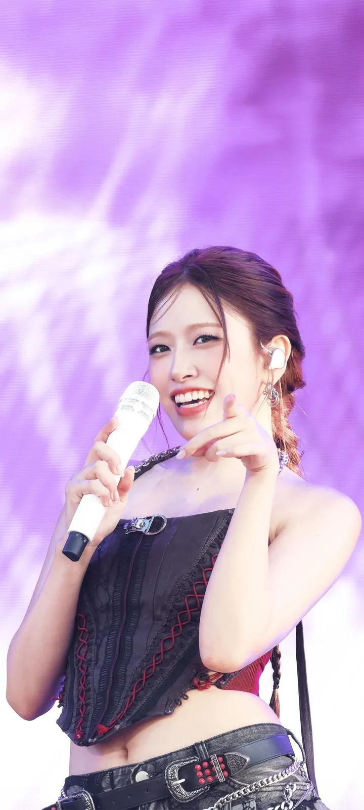 Fond d'écran de verrouillage mobile An Yu-jin 4K HD télécharger — IZ*ONE, IVE