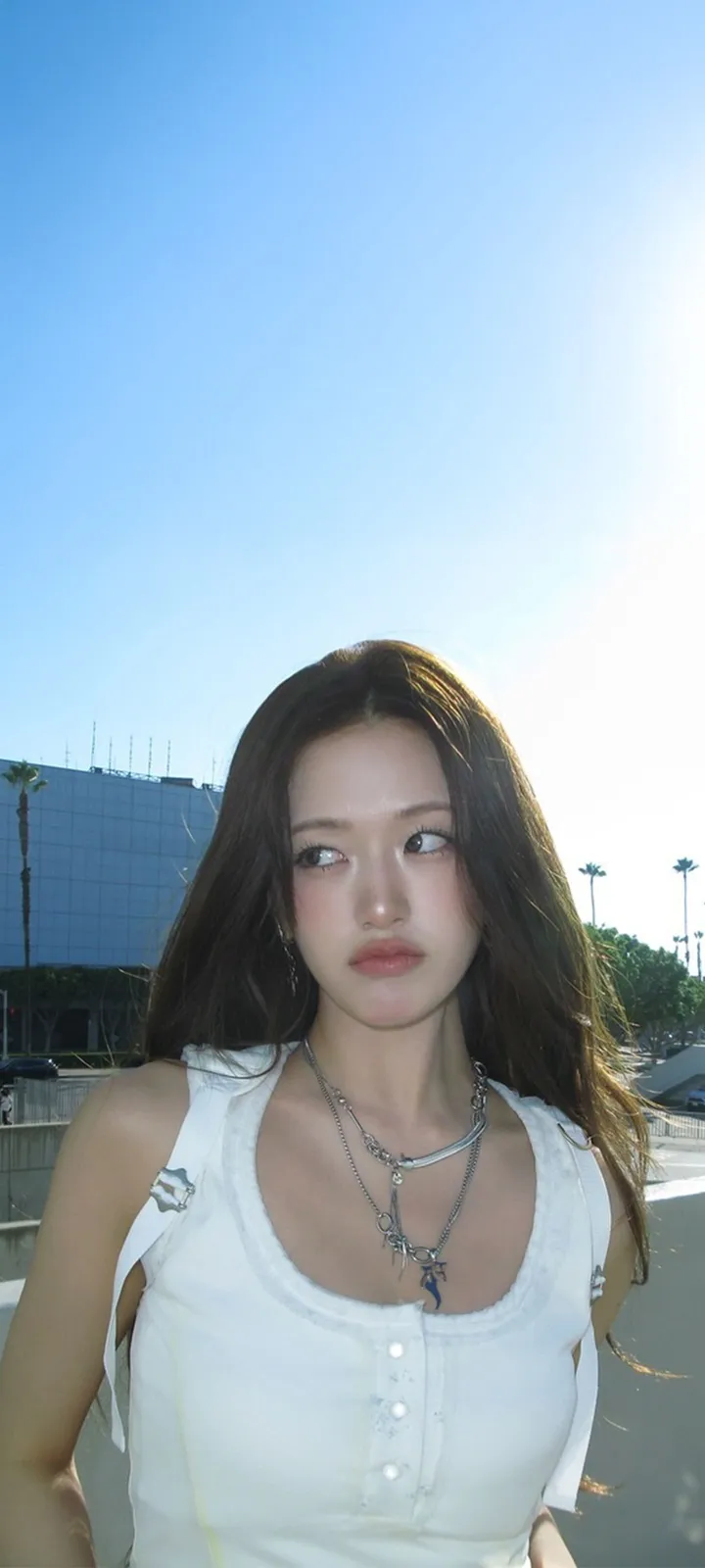 Fond d'écran de verrouillage mobile An Yu-jin 4K HD télécharger — IZ*ONE, IVE