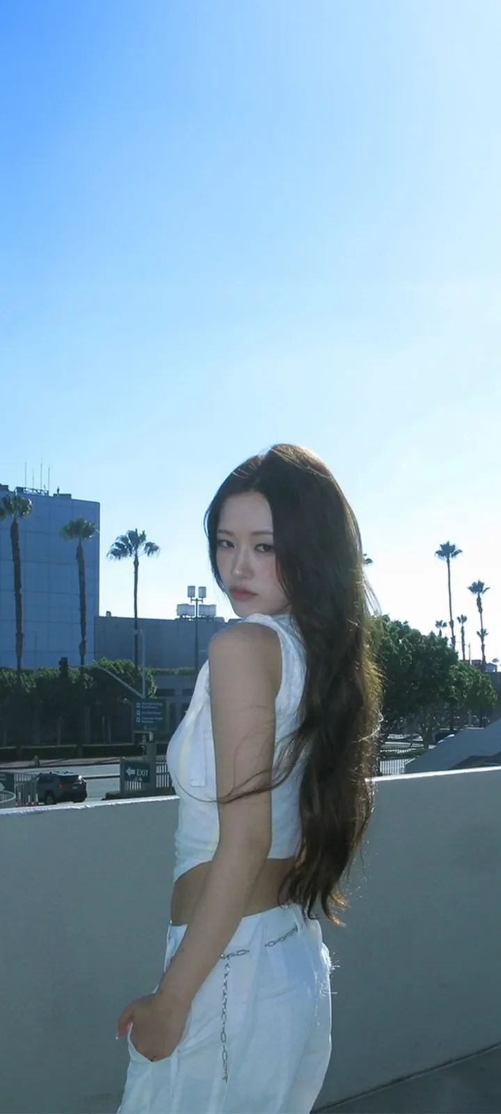 Fond d'écran de verrouillage mobile An Yu-jin 4K HD télécharger — IZ*ONE, IVE