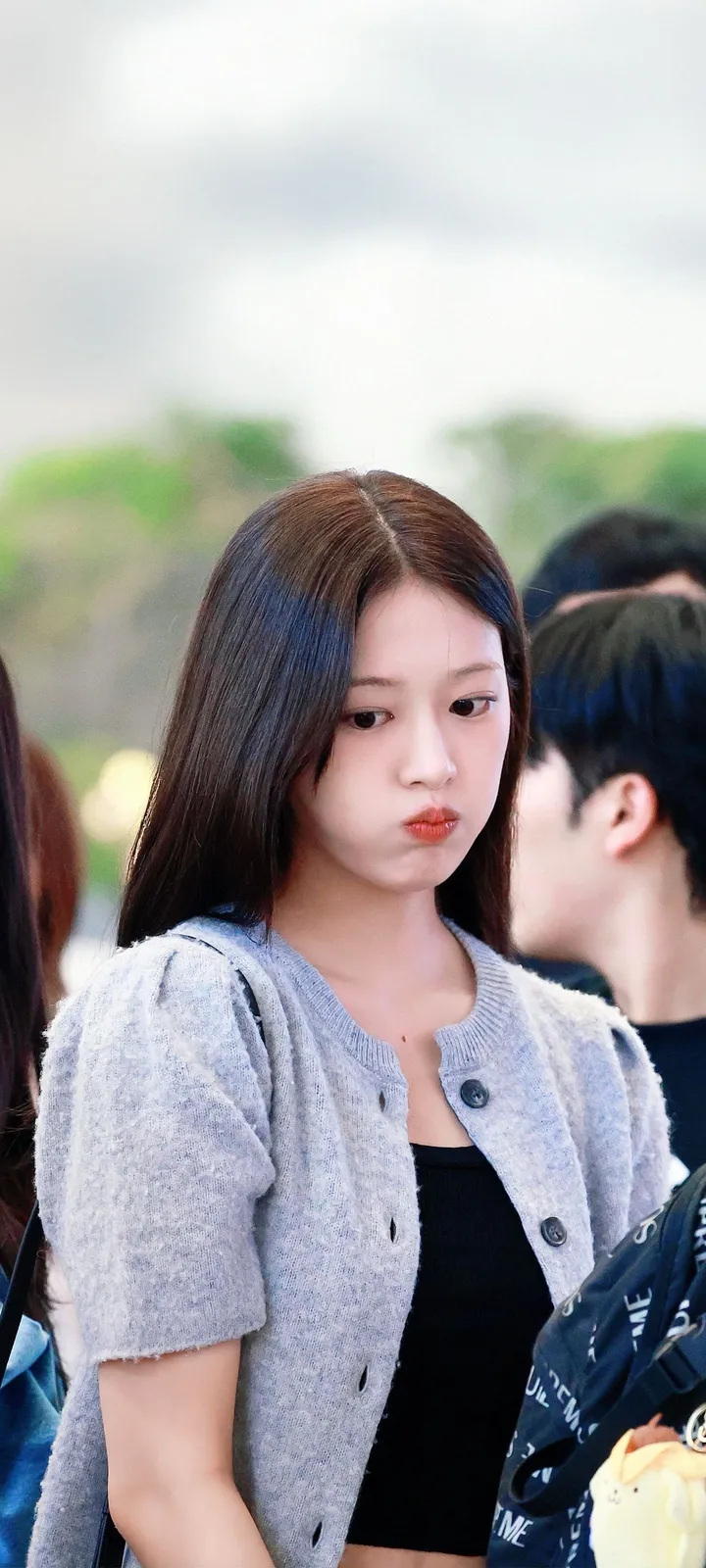 Fond d'écran de verrouillage mobile An Yu-jin 4K HD télécharger — IZ*ONE, IVE