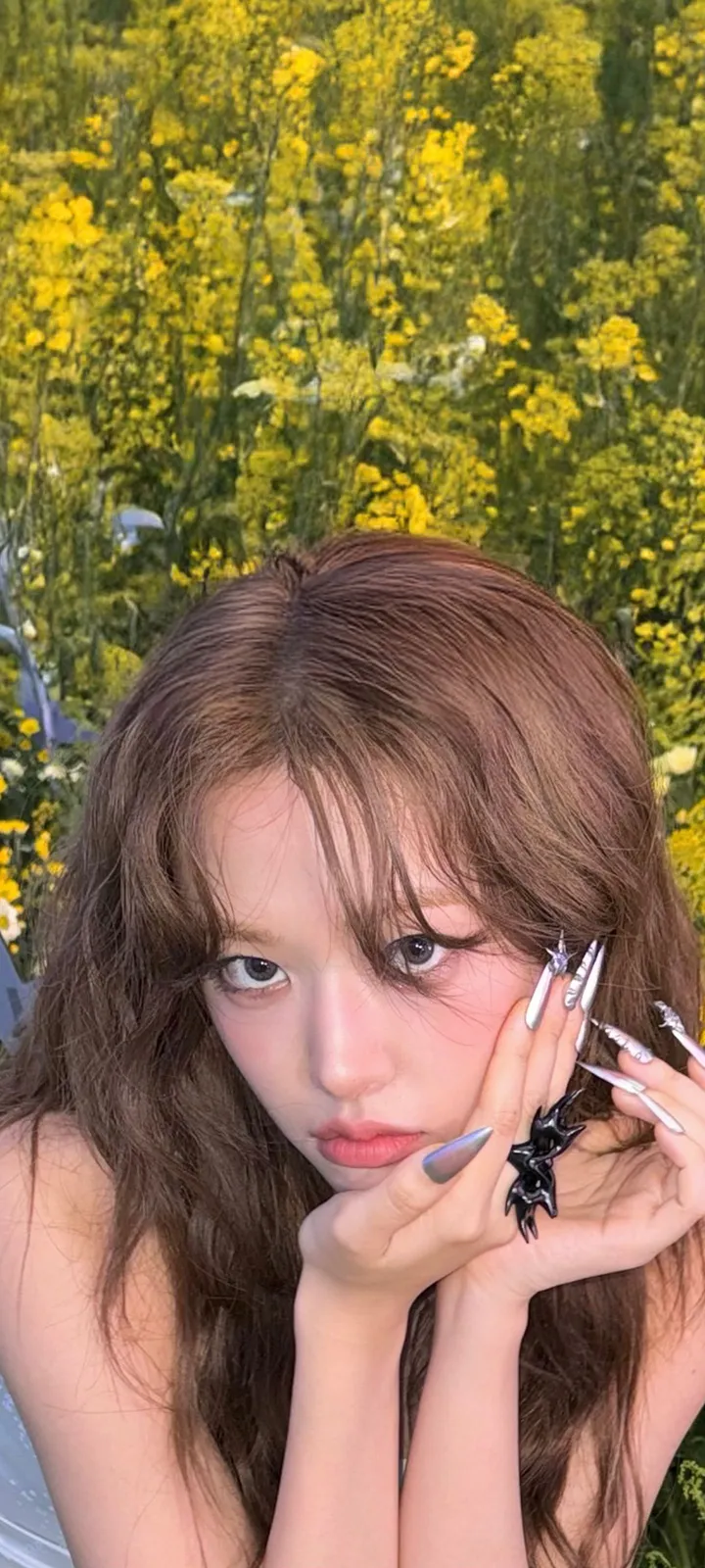Fond d'écran de verrouillage mobile An Yu-jin 4K HD télécharger — IZ*ONE, IVE