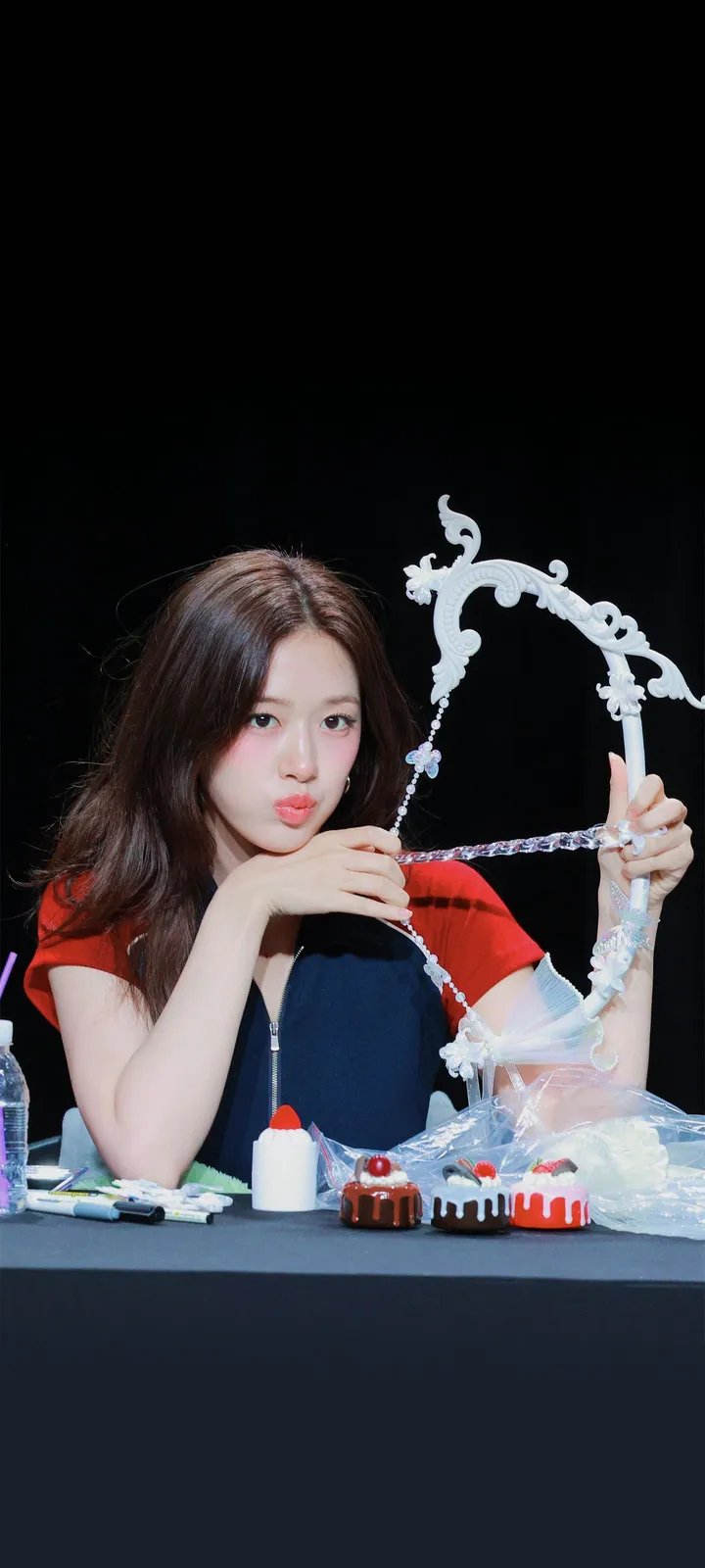 Fond d'écran de verrouillage mobile An Yu-jin 4K HD télécharger — IZ*ONE, IVE