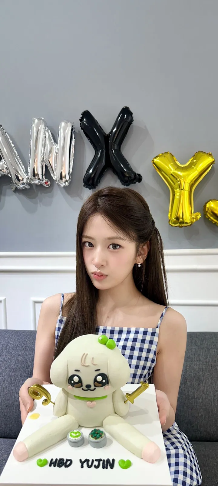 Fond d'écran de verrouillage mobile An Yu-jin 4K HD télécharger — IZ*ONE, IVE