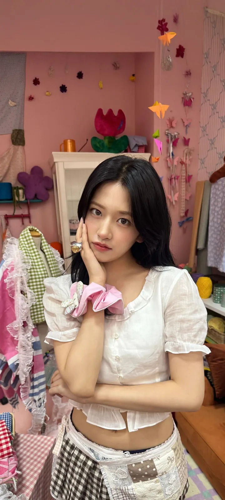 Fond d'écran de verrouillage mobile An Yu-jin 4K HD télécharger — IZ*ONE, IVE