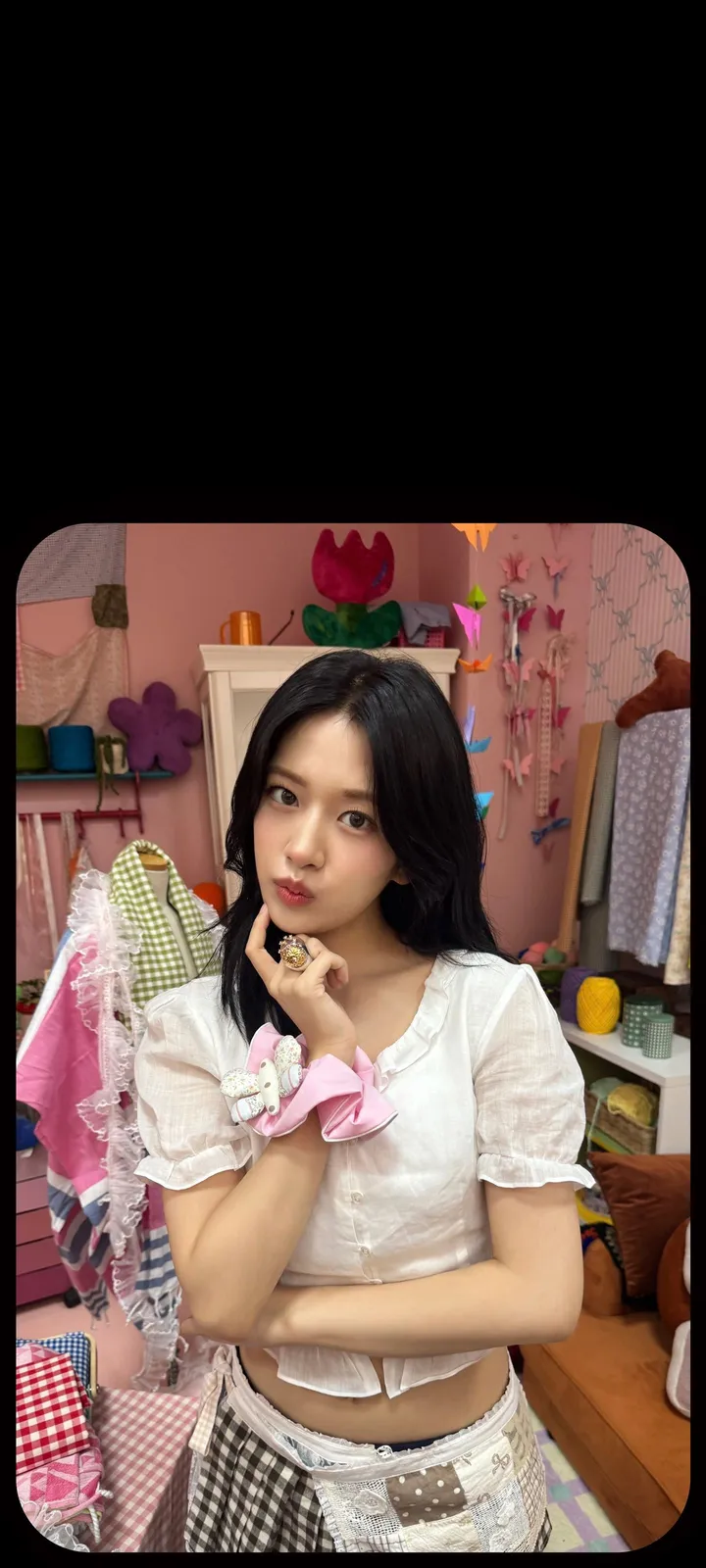 Fond d'écran de verrouillage mobile An Yu-jin 4K HD télécharger — IZ*ONE, IVE