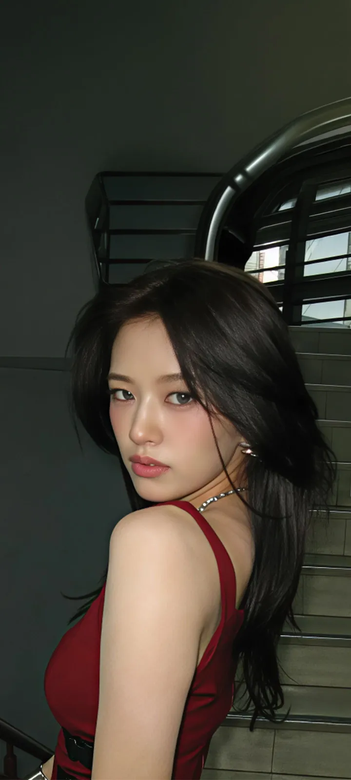Fond d'écran de verrouillage mobile An Yu-jin 4K HD télécharger — IZ*ONE, IVE