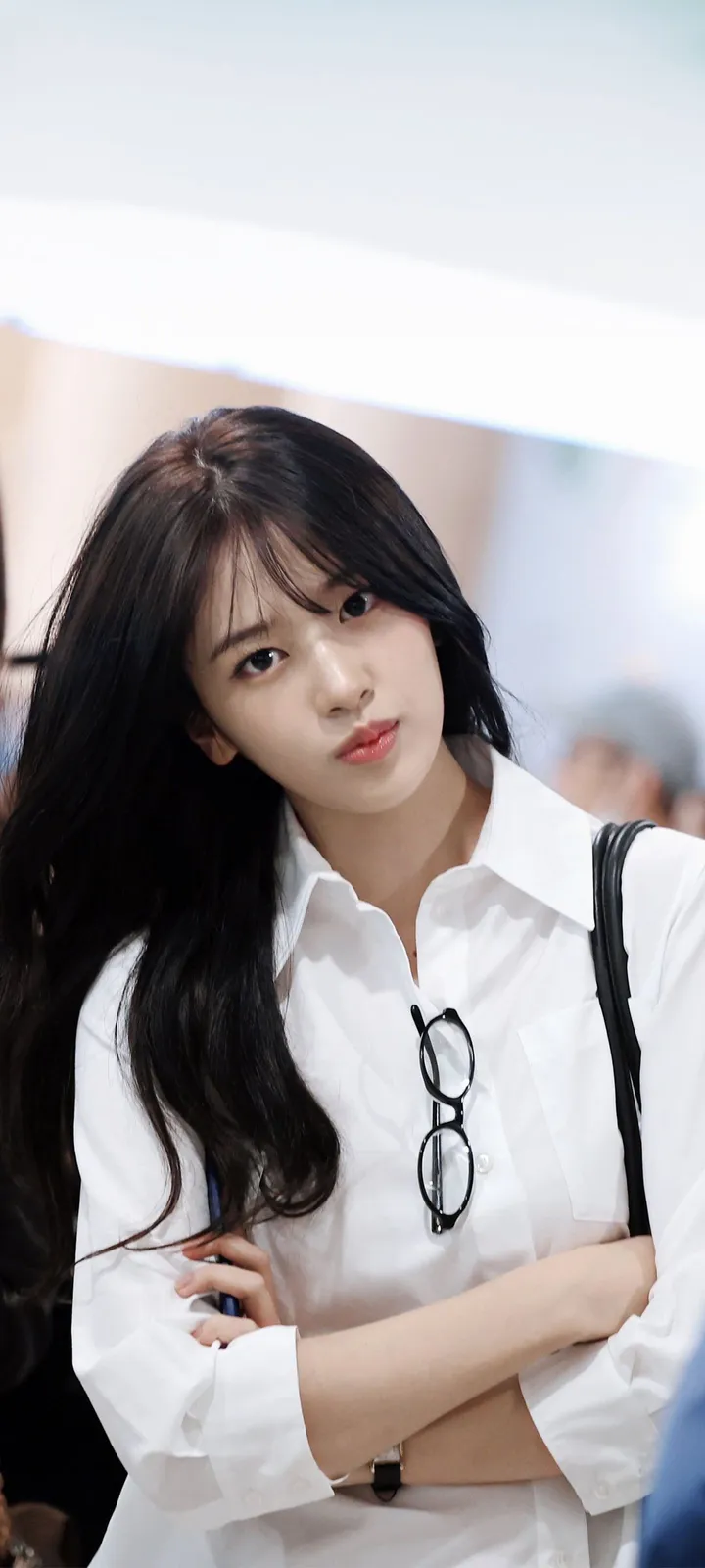 Fond d'écran de verrouillage mobile An Yu-jin 4K HD télécharger — IZ*ONE, IVE