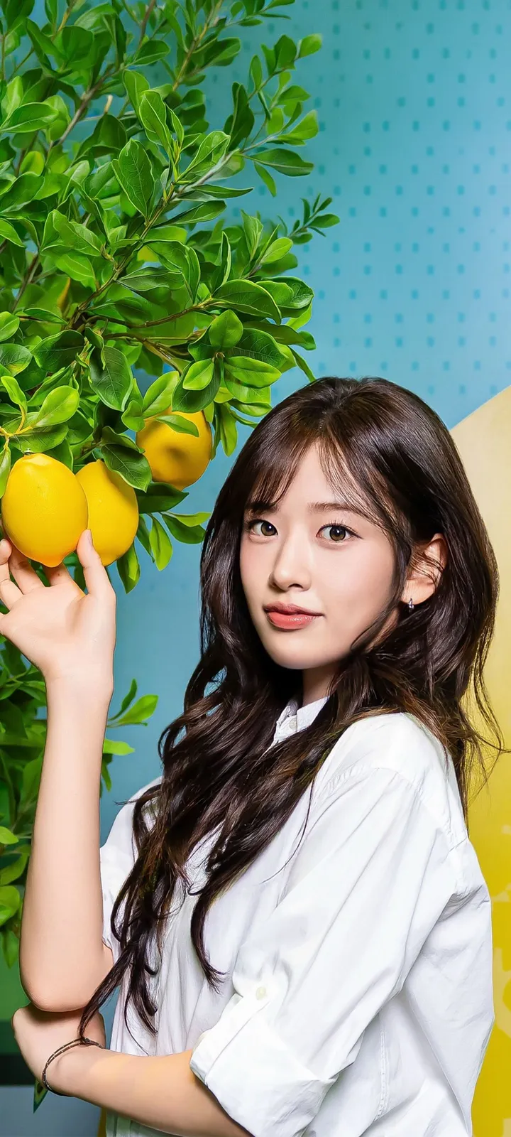 Fond d'écran de verrouillage mobile An Yu-jin 4K HD télécharger — IZ*ONE, IVE