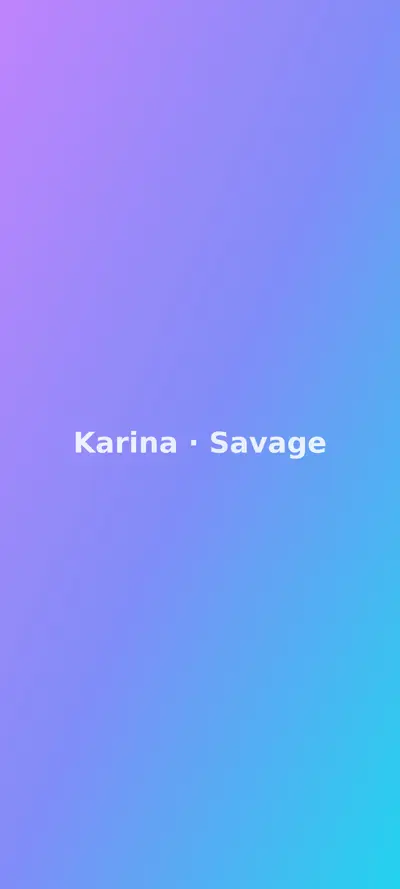 Karina aespa Savage Phone Wallpaper 4K