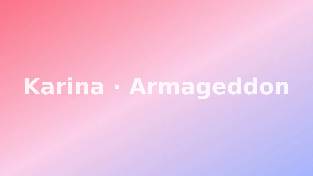 Karina of aespa, Armageddon era, desktop wallpaper 3840x2160