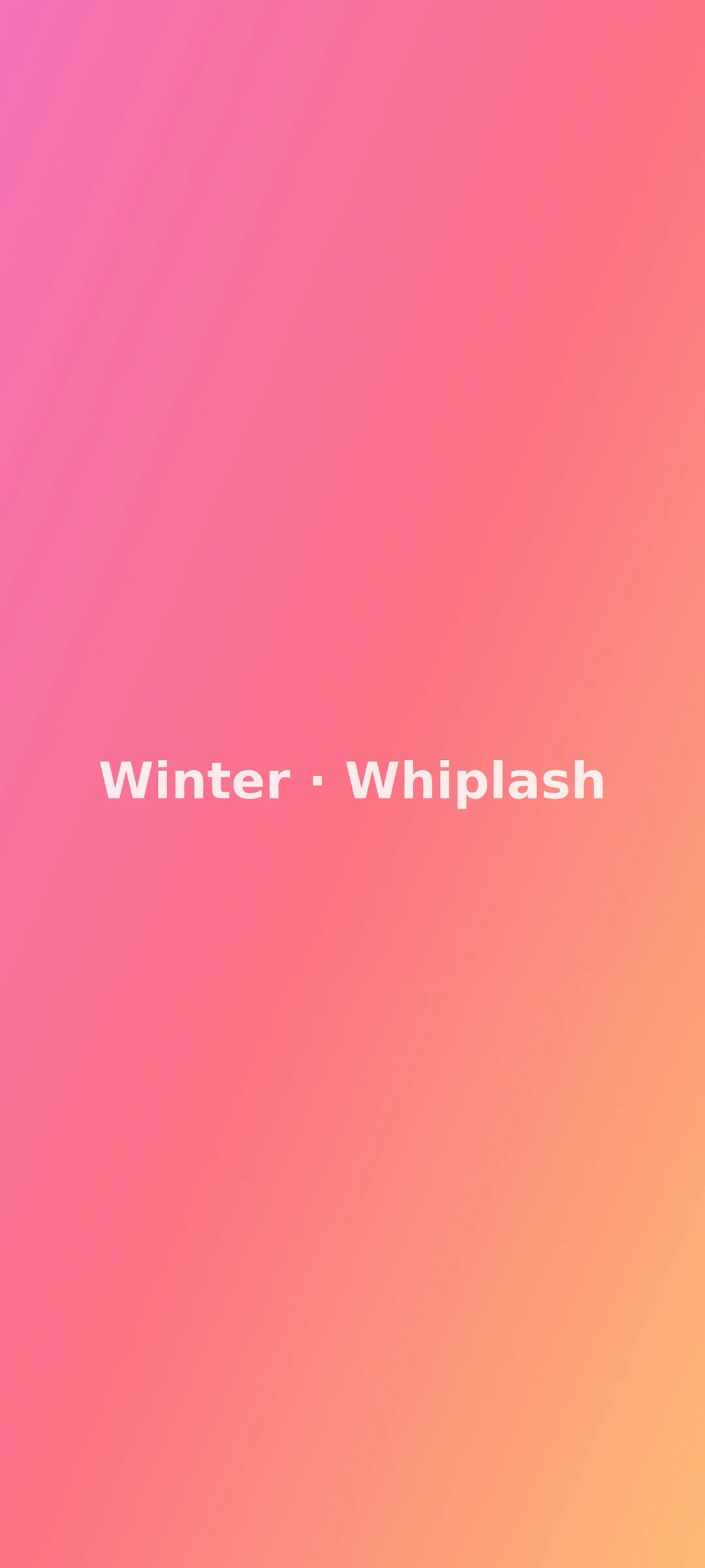 Winter of aespa, Whiplash era, phone wallpaper 1440x3200