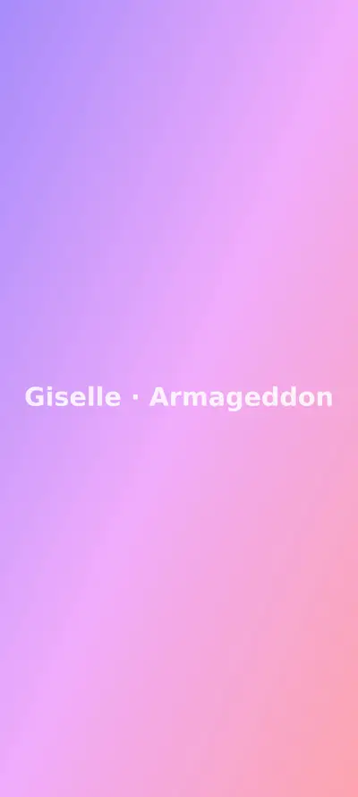 Giselle aespa Armageddon Phone Wallpaper 4K