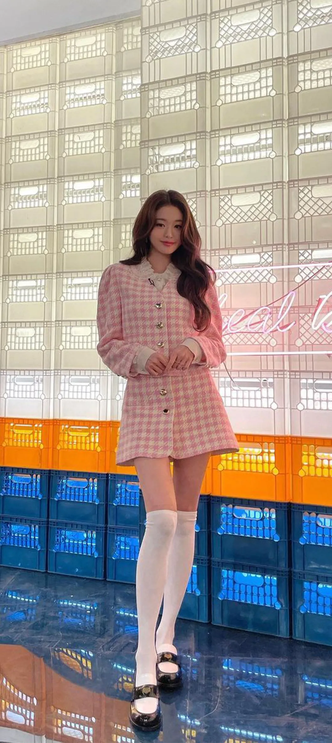 장원영 잠금화면 폰 배경화면 4K HD 다운로드 — 아이즈원, 아이브