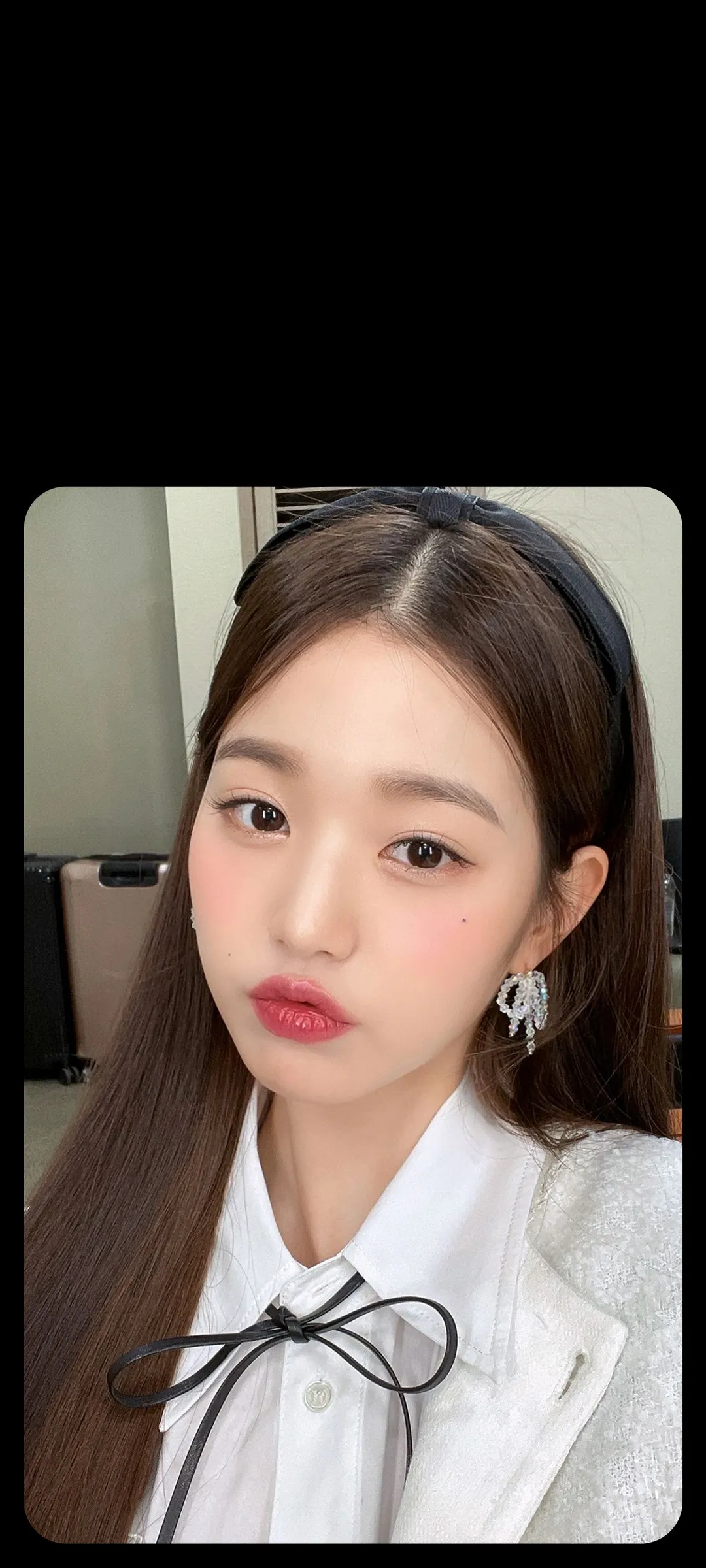 장원영 잠금화면 폰 배경화면 4K HD 다운로드 — 아이즈원, 아이브
