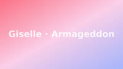Giselle aespa Armageddon Desktop Wallpaper 4K