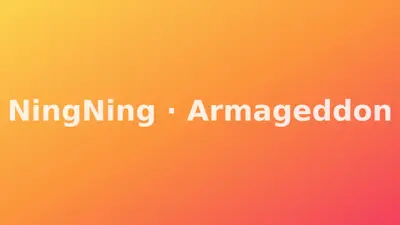 NingNing aespa Armageddon Desktop Wallpaper 4K