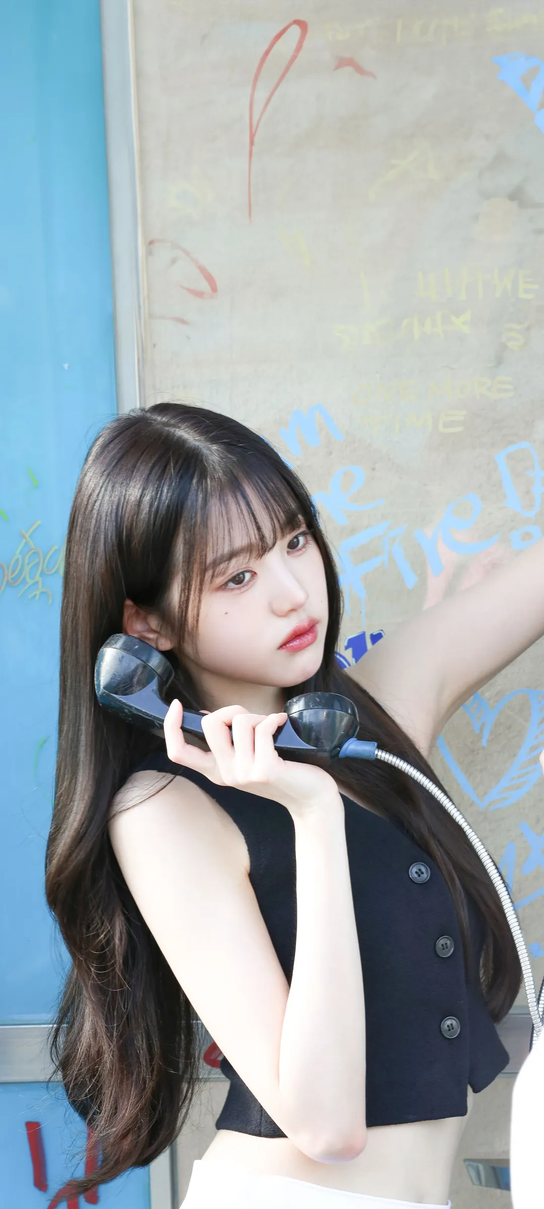 장원영 잠금화면 폰 배경화면 4K HD 다운로드 — 아이즈원, 아이브